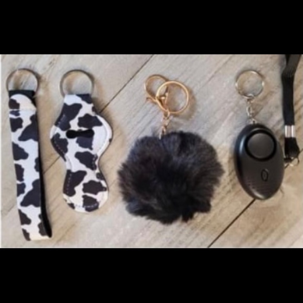 Defense keychain set